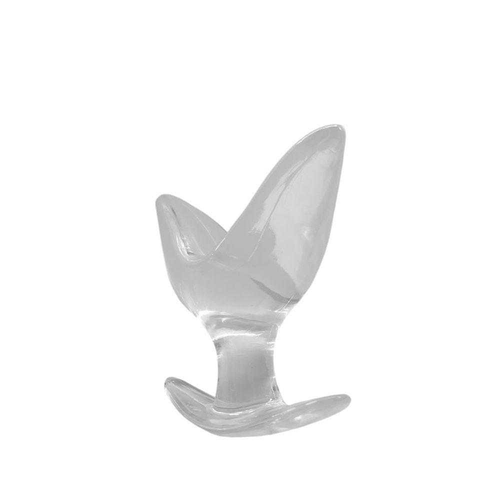 Plug Anal Médio com Abertura para Dilatação – Anatômico em TPE com Design Vazado — imagem 2 de 2