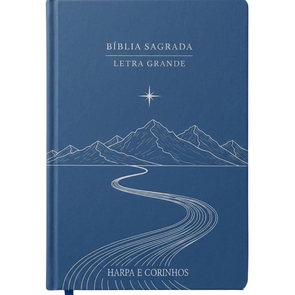 Bíblia Sagrada | ARC Letra Grande | Com Harpa | Palavras de Jesus em Vermelho | O Caminho