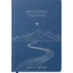 Bíblia Sagrada | ARC Letra Grande | Com Harpa | Palavras de Jesus em Vermelho | O Caminho