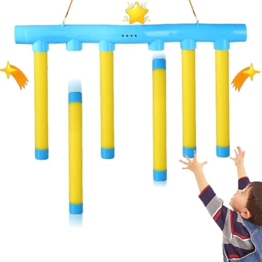 Jogo De Bastões De Queda De SUPER Desafio , Bastão De Agarrar Olhos E Mãos Para Exercícios De Reação Rápida