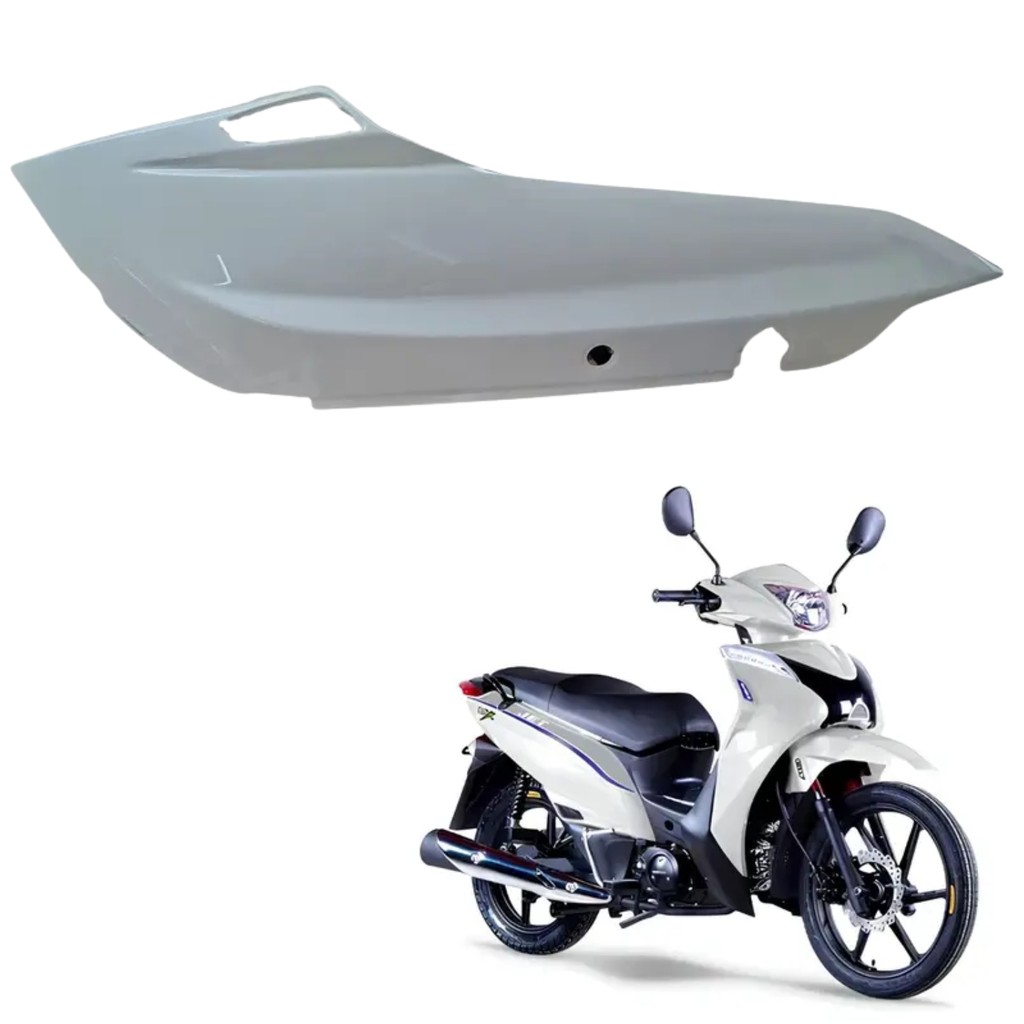 CARENAGEM RABETA TRASEIRA DIREITO IRON SHINERAY JET 50S JET 50 X BRANCO 2023 2024 2025 2026