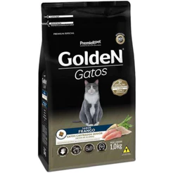 Golden Gatos Castrados Sênior Frango 3kg
