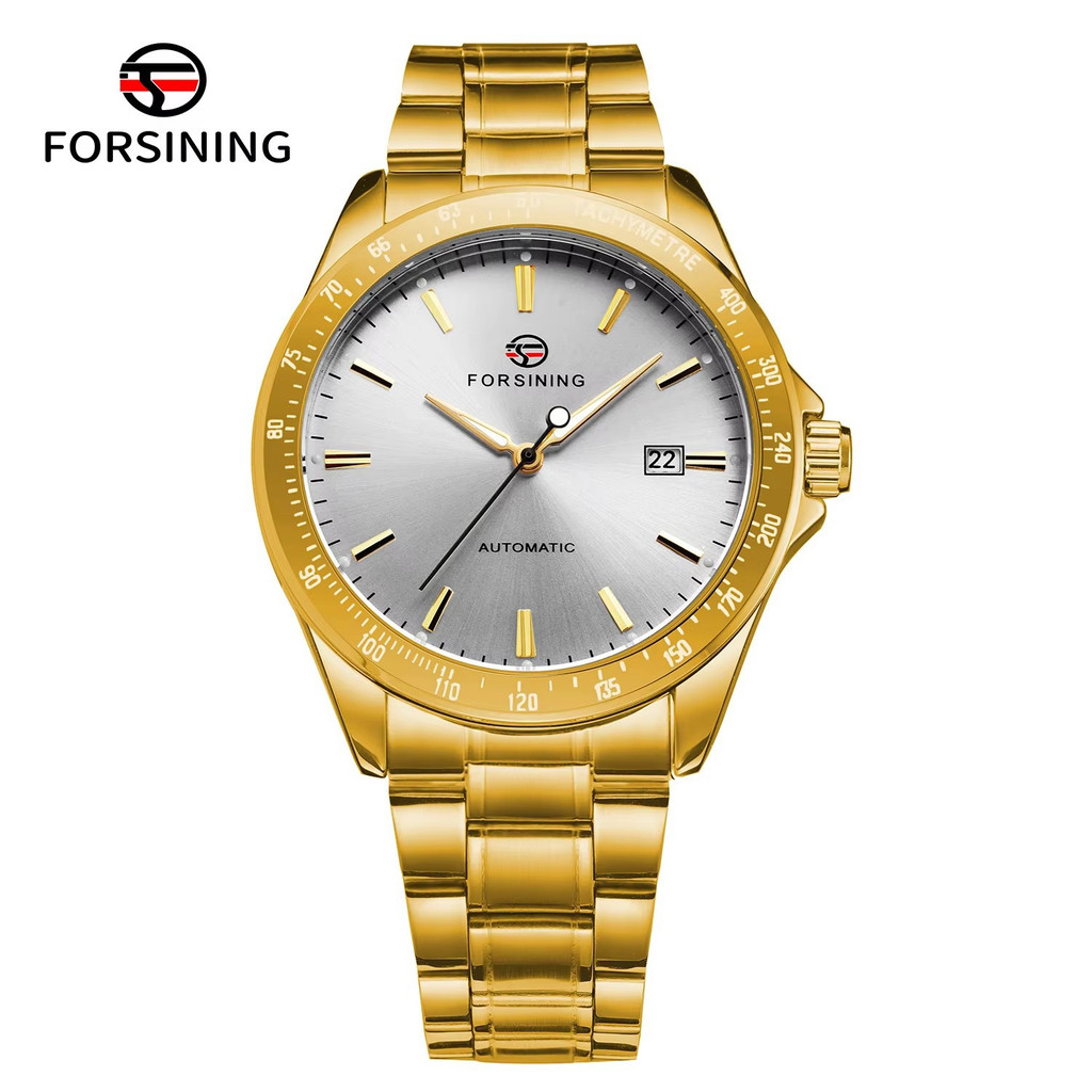 8294 Relógio Mecânico Automático Masculino De Luxo Com Mostrador Esqueleto , Caixa Elegante De Aço Inoxidável , Presente