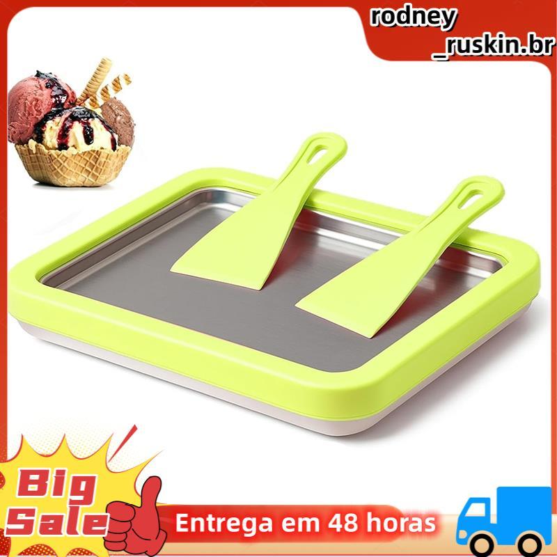 Sorveteira rolada caseira congelada