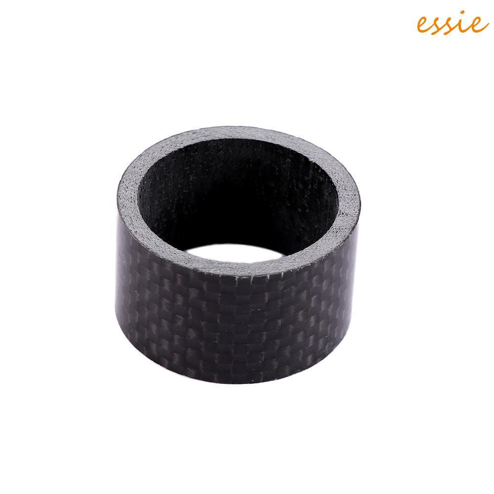 ESSIEBR Espaçador Guiador 1 Peça/5 Peças 1-1/8 " Haste De Bicicleta Garfo Dianteiro De Fibra De Carbono Anel De Fone De