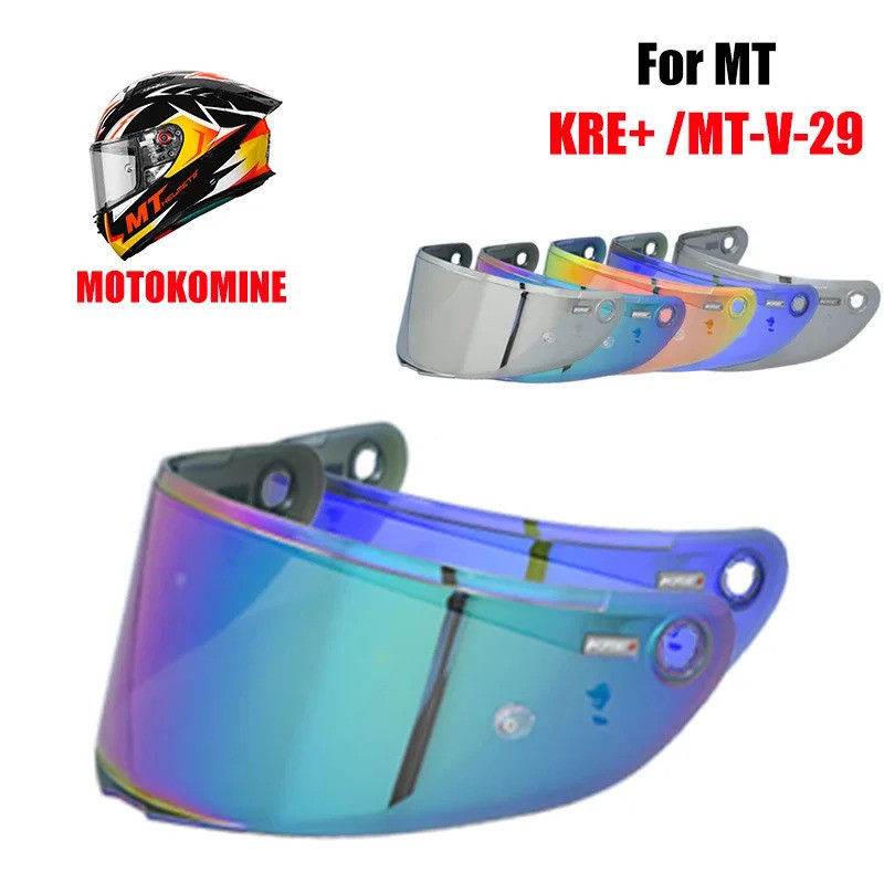 [NOVO 2026] Viseira de Capacete de Motocicleta KRE PLUS para MT KRE+ MT-V-29 MT V 29, Lente de Substituição com Proteção