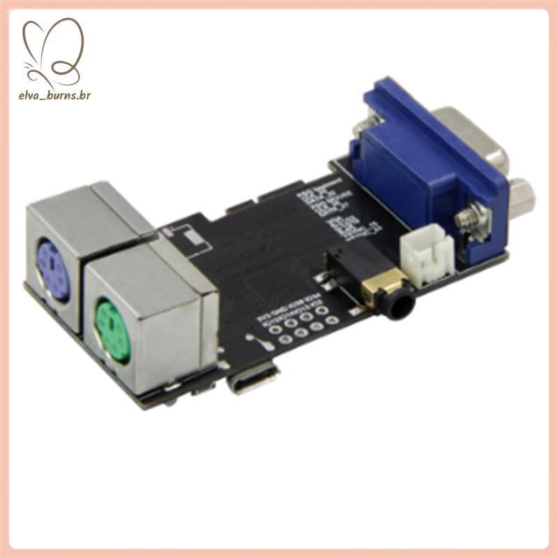 [elva_burns.br] FabGL VGA32 VGA PSRAM Módulo V1.4 Controlador PS/2 Mouse Teclado Gráfico Biblioteca Jogo Circuitos Termi