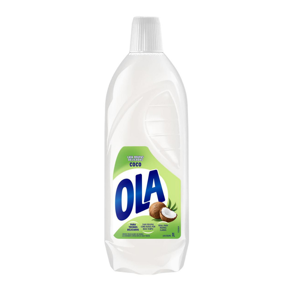 Sabao Liquido Ola Coco Roupas Delicadas 1l em Oferta na Shopee