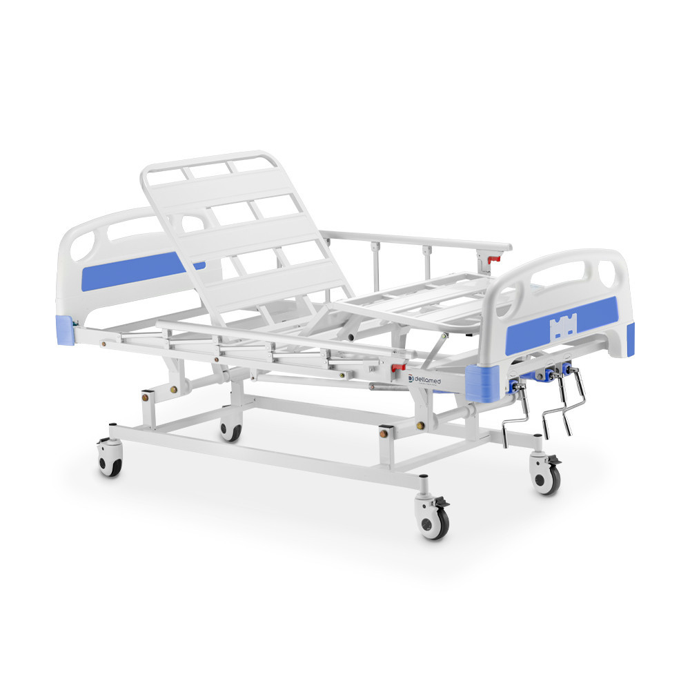 Cama Hospitalar DX3 3 Movimentos até 200 Kg Dellamed + Colchão Pneumático Air Plus Dellamed