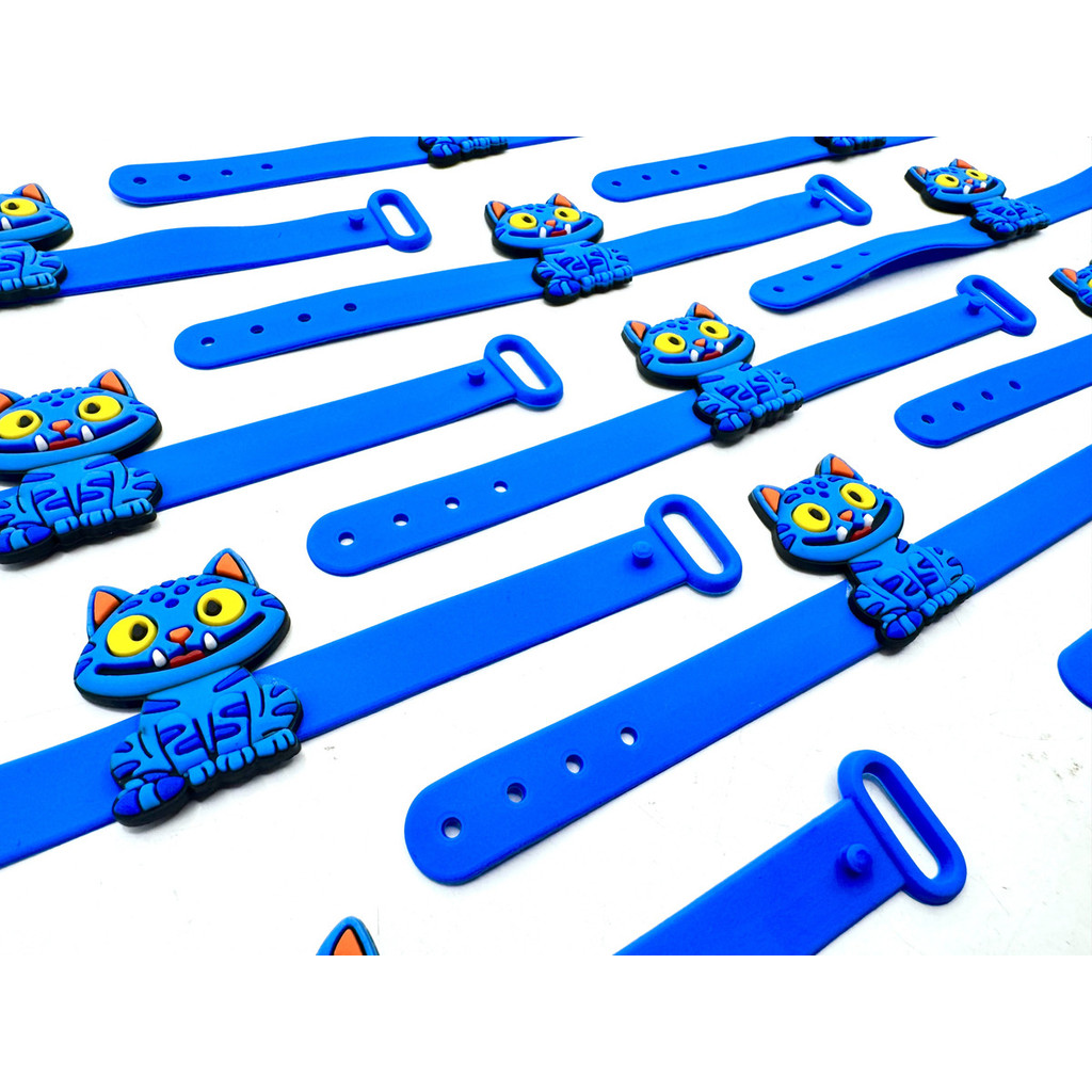 Lembrancinha Do K Pop Gato Derpy 10 PeçasPulseira gatoAjuste