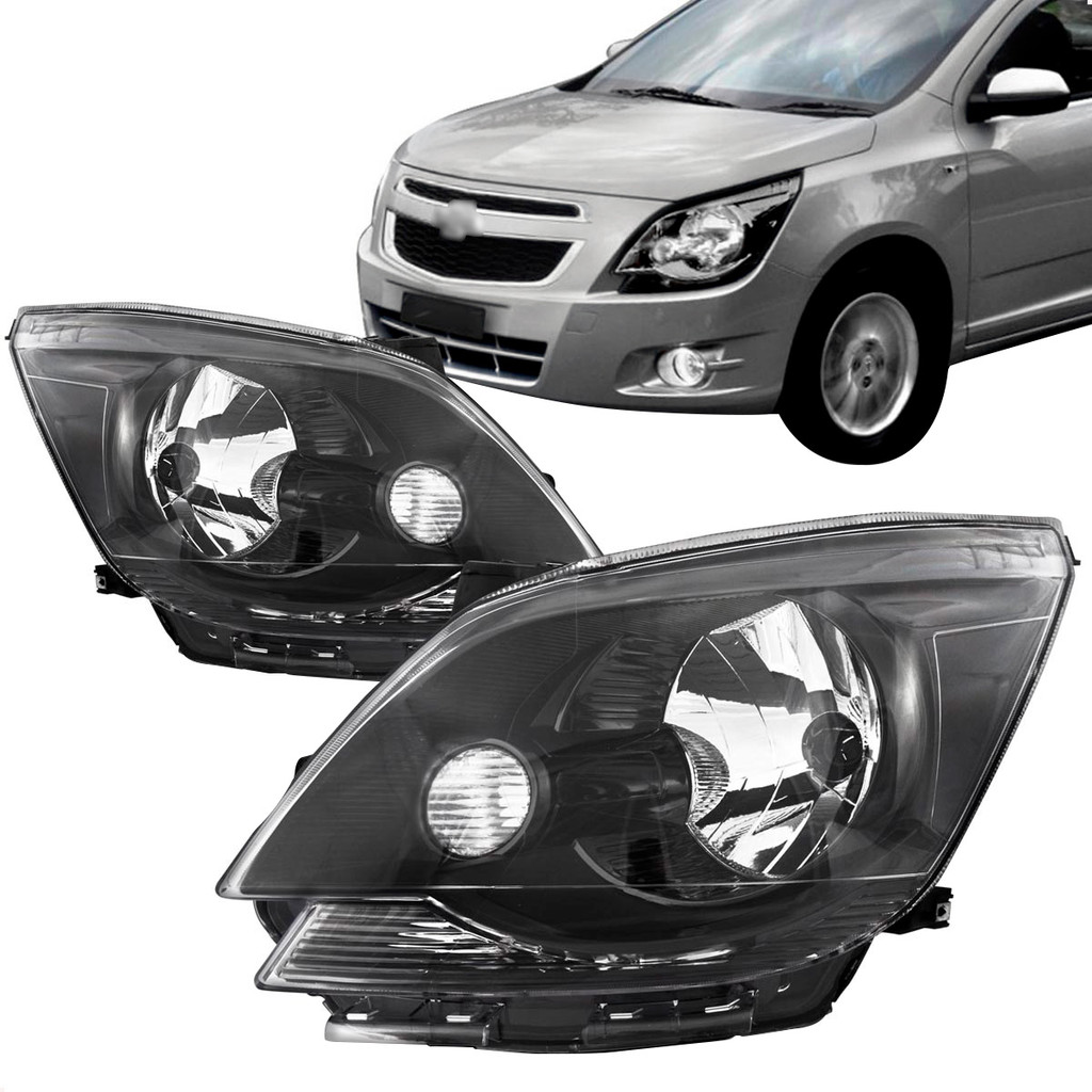 Par Farol Cobalt 2012 2013 2014 Máscara Negra em Oferta na Shopee