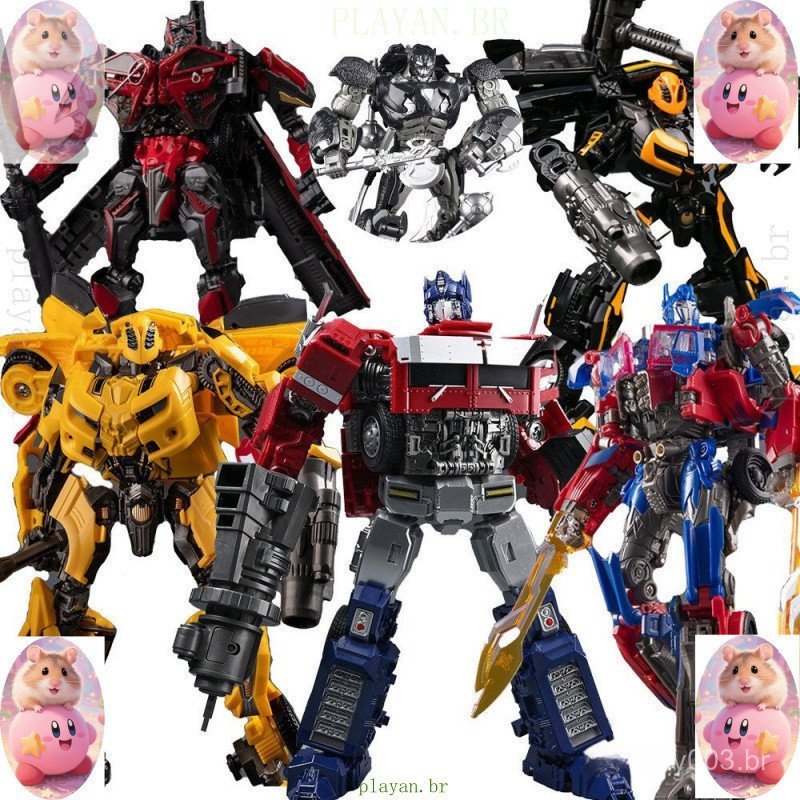 Série de Estúdio Transformer Shockwave Optimus Prime Dark Commander MegaTank Modelo de Robô Transformável Móvel Actio