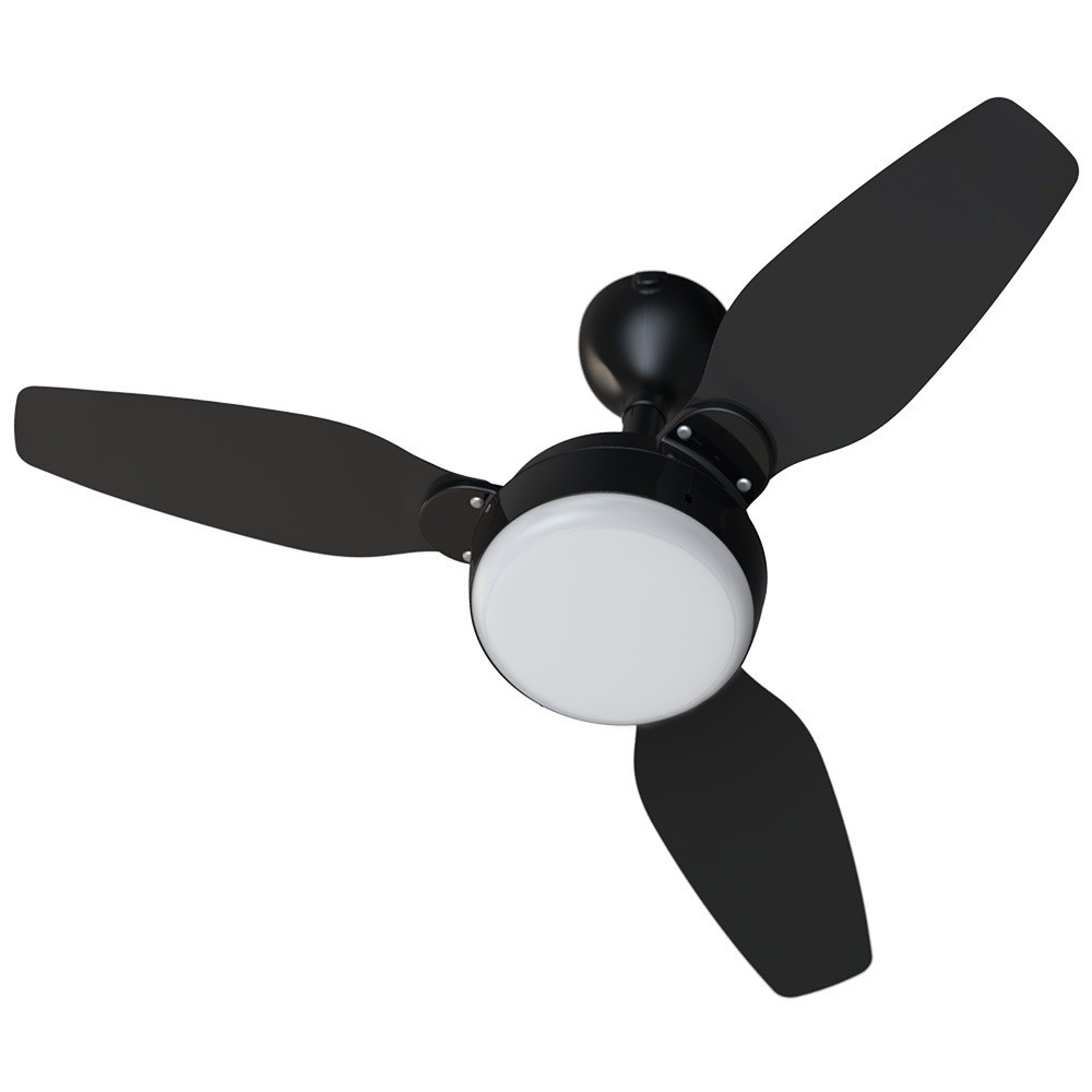 Detalhes do Ventilador de teto Led 3 pás Inverter dupla face com controle remoto - Legacy Ventisol