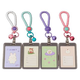 Porta Cartão de Identificação C/ Pingente Holder Photocard em Oferta na Shopee