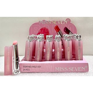 Kit c/24 pcs Bálsamo Labial MISS SEVEN | Hidratação com Efeito de Mudança de Cor  MSZ-001 em Oferta na Shopee