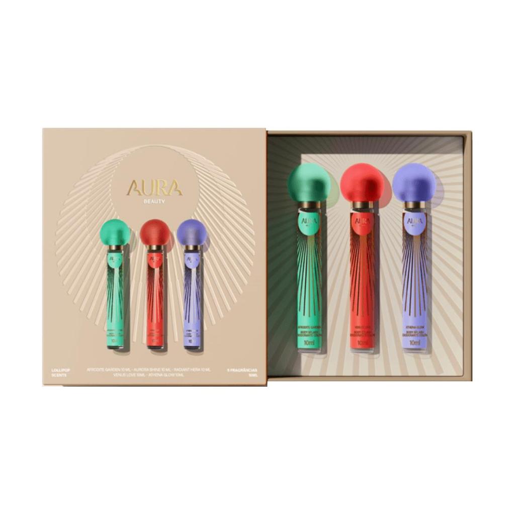 Kit Perfumes Lollipop Scents Jade Picon Hinode em Oferta na Shopee