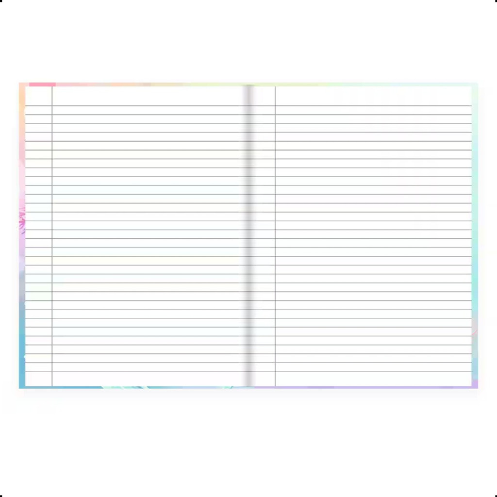 Caderno Universitário Sereia Capa Dura Brochura 80 Folhas Feminino Escolar Aulas