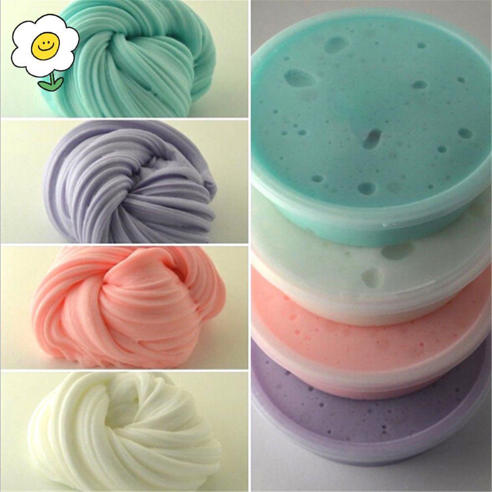 maoting } DIY Slime Clay Fluffy Floam Perfumado Alívio Do Estresse Sem Bórax Brinquedo Infantil