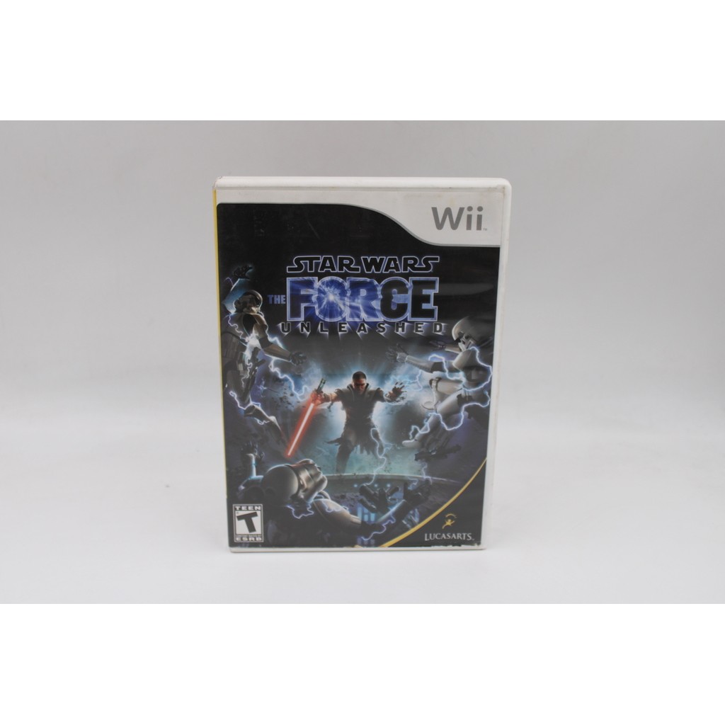 JOGO WII - STAR WARS: THE FORCE UNLEASHED (1)