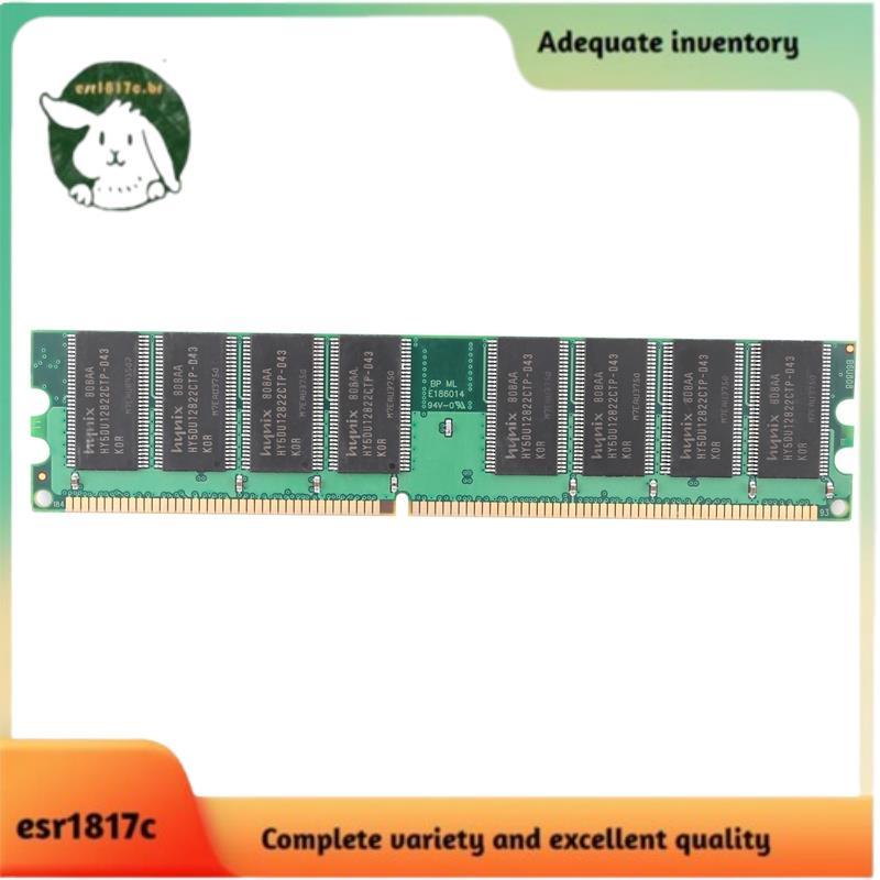 DDR 1GB PC Memória Ram DDR1 Desktop PC3200 400MHz 184 Pinos Módulo De Computador Não ECC