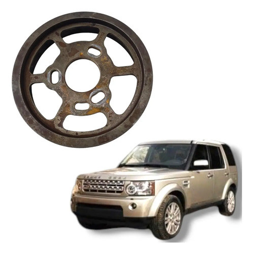 Polia Virabrequim Esquerda Land Rover Discovery 4 2009 2013