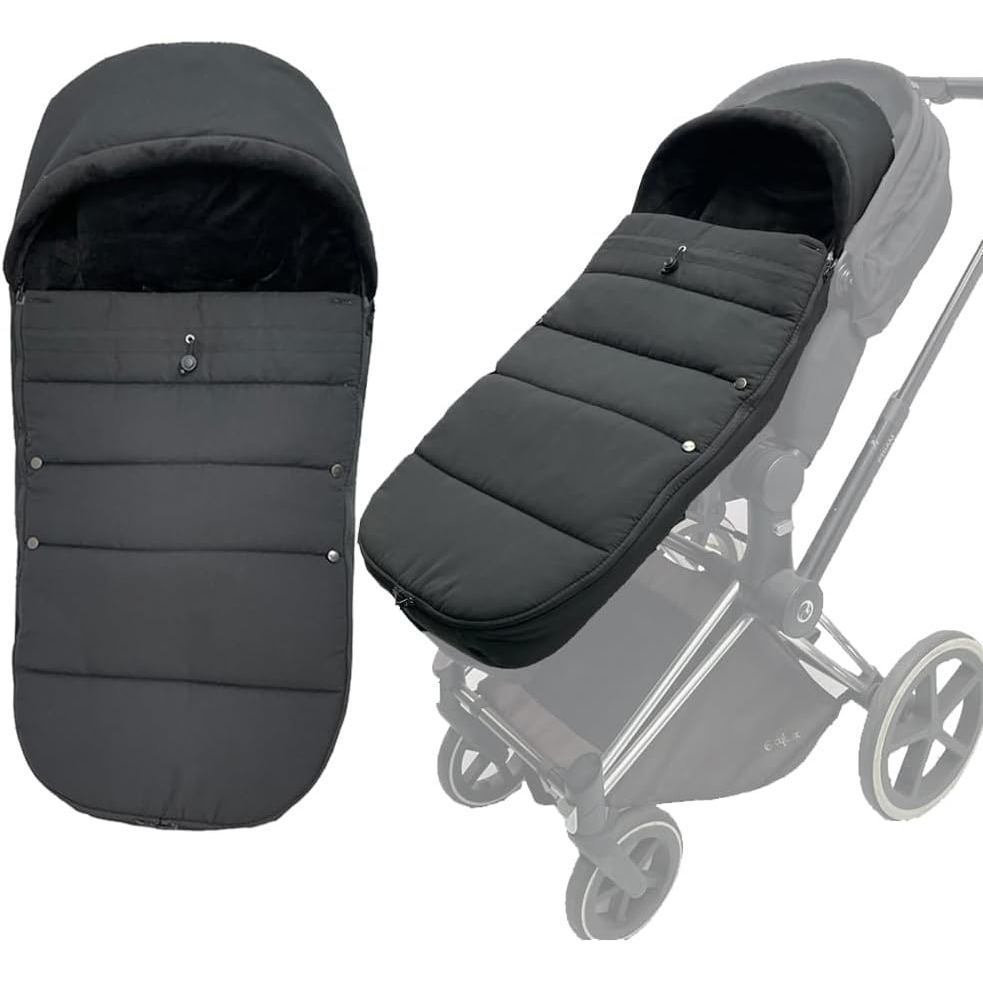 Capa Quente Para Carrinho De Bebê Compatível Com Cybex Priam E Mios Balios , Bolsa Repelente De Mosquitos Inverno