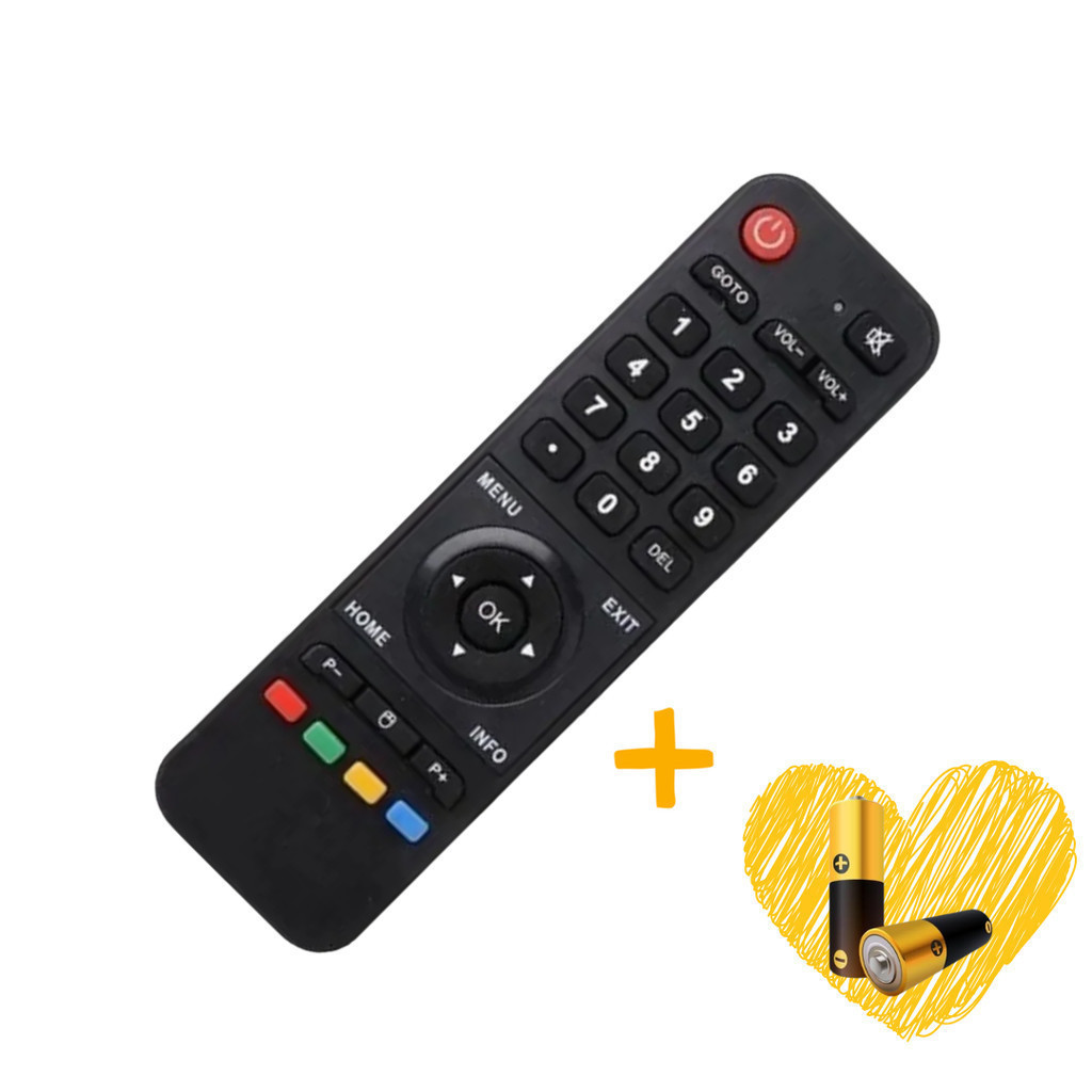 Controle Remoto | H.t.v. | 3 - 5 - 6 - 7 | Reposição | Compativel | com Pilhas - Miniatura 6
