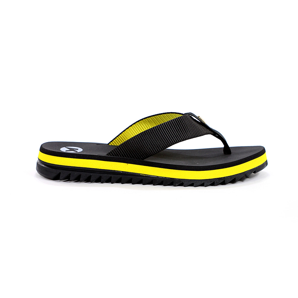 Chinelo Kenner Kyra Preto e Amarelo - Feminino · foto 2