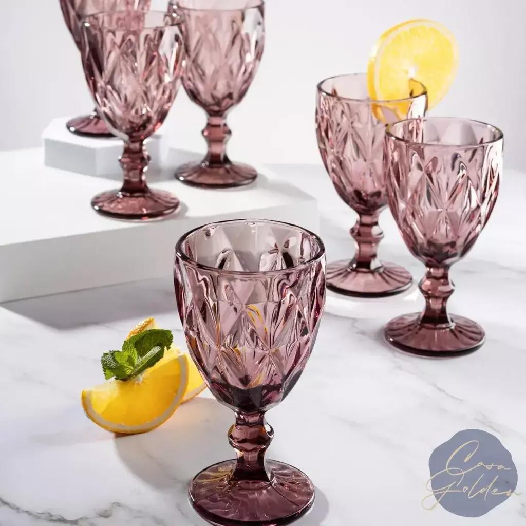 Detalhes do Taça Grande De Vidro 320 Ml Diamante
