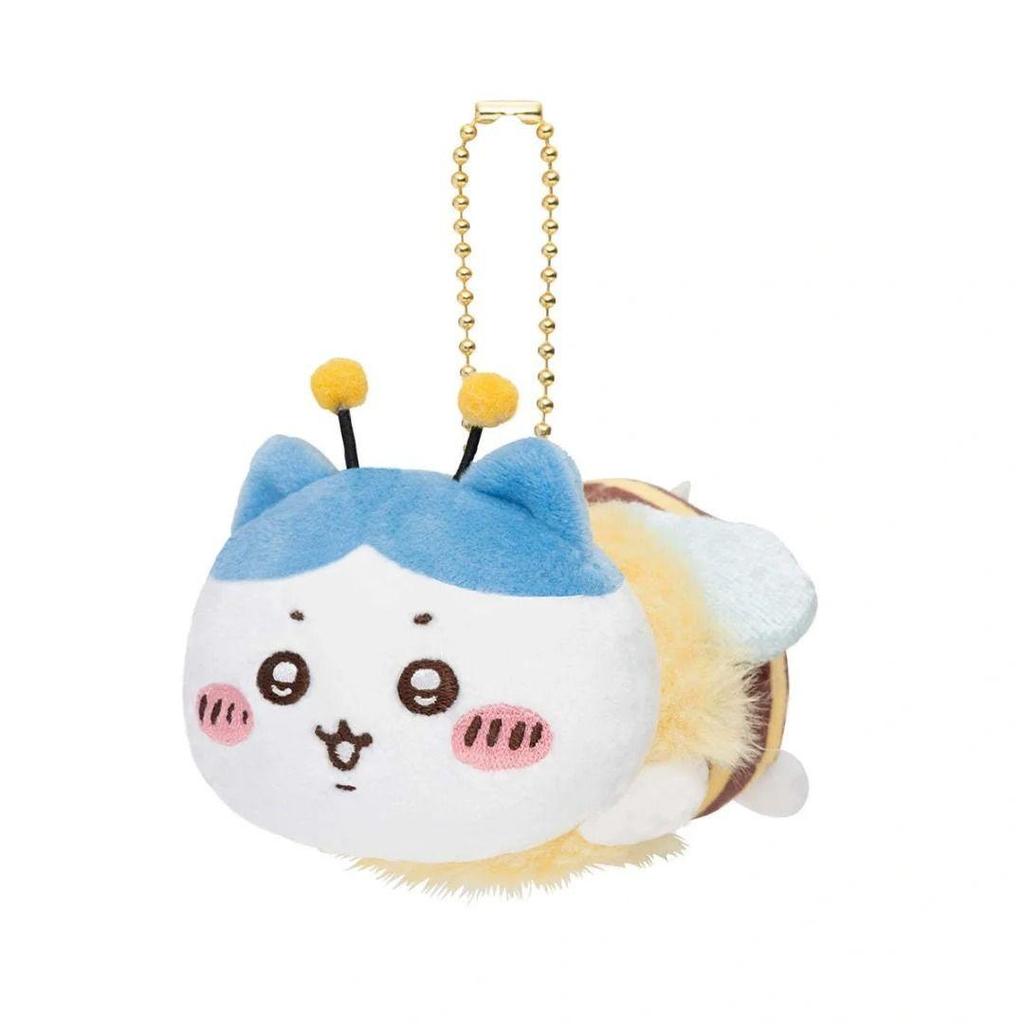 Novo Chiikawa Pequena Abelha Cross-Dressing Boneca Usachijii Oito Saco De Escola De Pelúcia Pingente Chaveiro