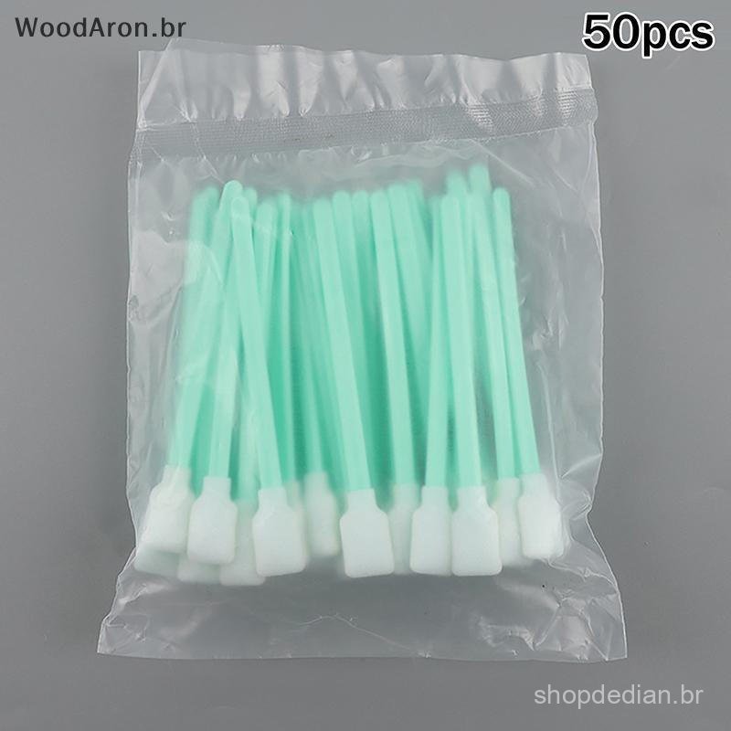 WoodAron 50 Peças Ferramenta De Limpeza Cabeça De Impressão Limpa Esponja Larga Sem Poeira Para Todas As Ferramentas De