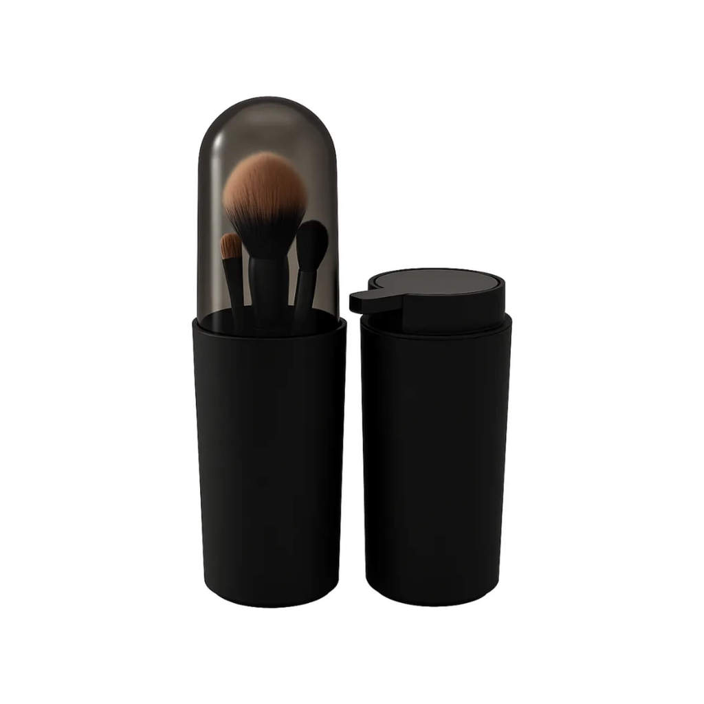 Conjunto para Banheiro Coza Serene 2 Peças na cor Preta Brinox - 99407/7008 — imagem 2 de 2