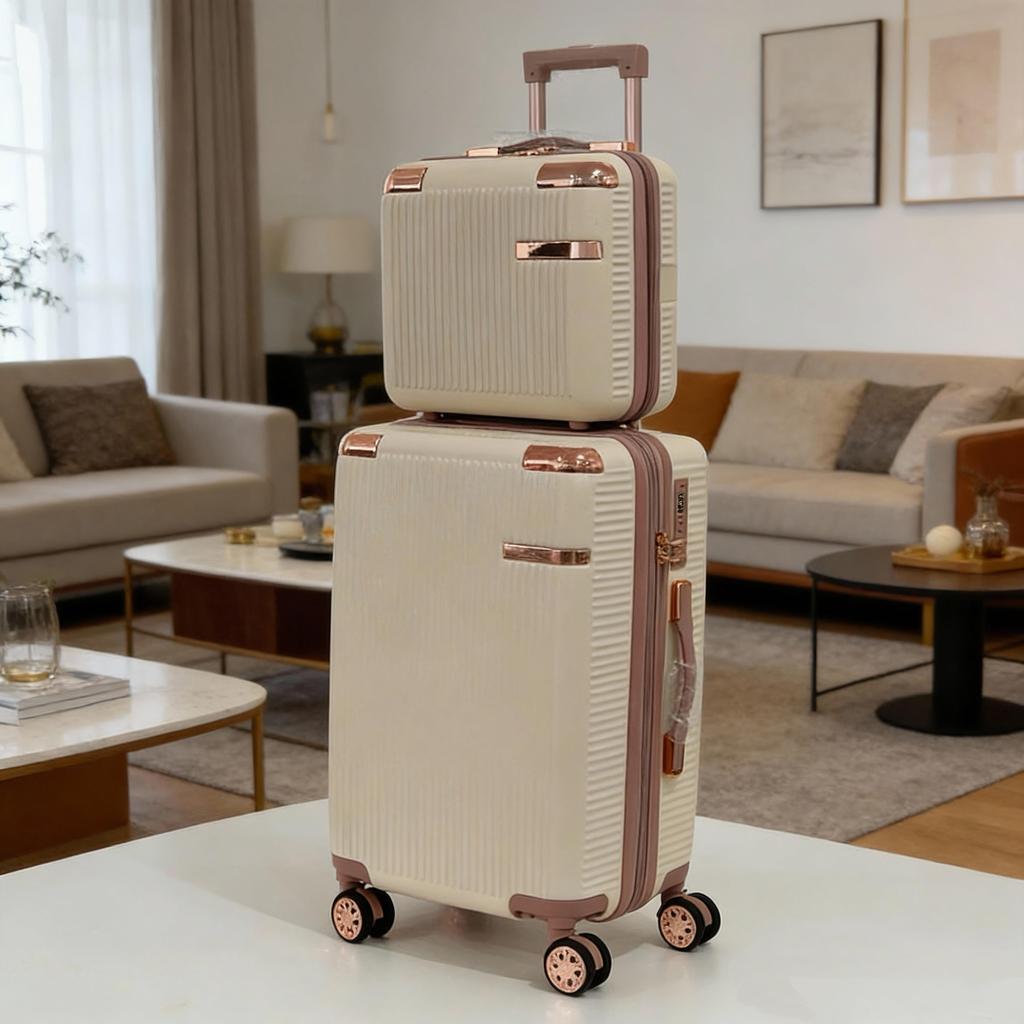 Kit ou Mala De Bordo，Alto Qualidade,4 Double wheel Roda Gira 360 Grau/ mala de viagem