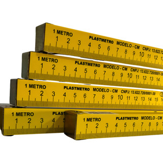 Regua Balcão Metro Costura  Artesanato Modelagem Tecido 1m em Oferta na Shopee