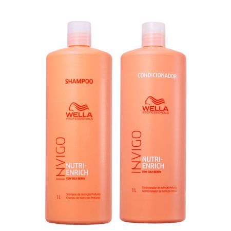 Kit Wella Professionals Invigo Nutri-Enrich Salon Duo (2 Produtos)