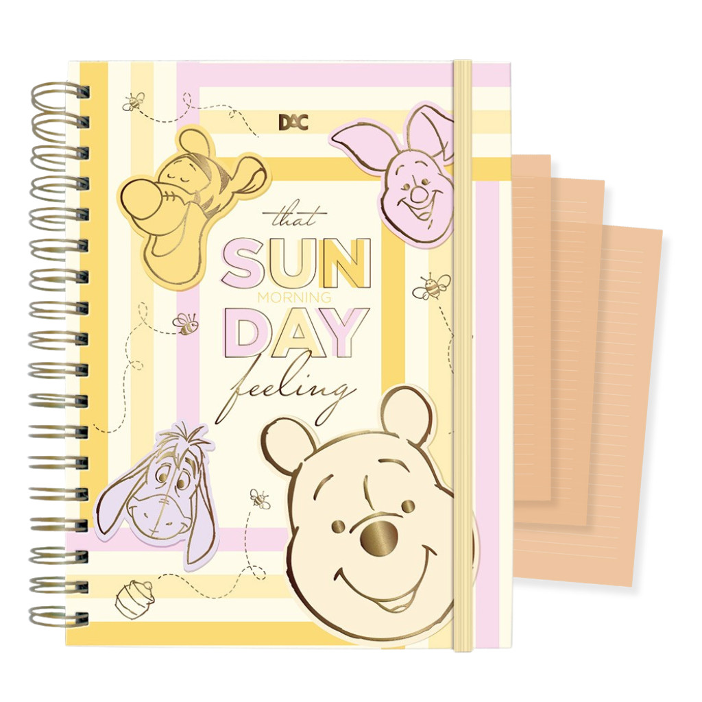 Caderno Smart Universitário 10 Divisórias Ursinho Pooh 80 fls - DAC