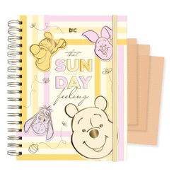 Caderno Smart Universitário 10 Divisórias Ursinho Pooh 80 fls - DAC