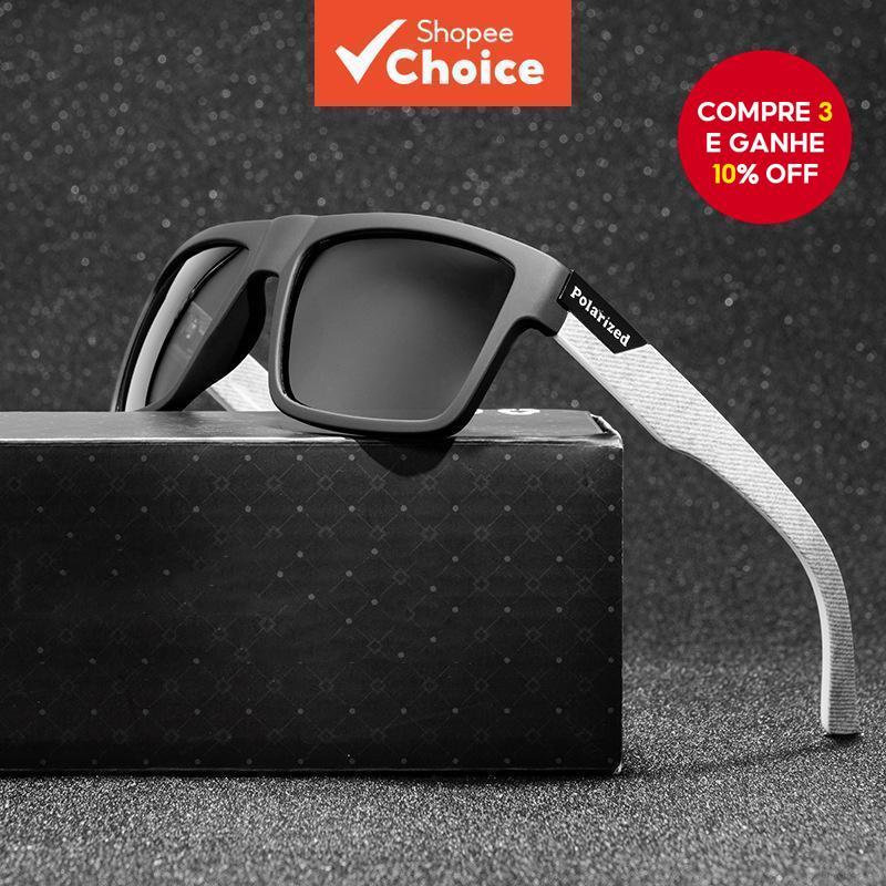 Óculos De Sol Polarizados Clássicos Para Homens , Ciclismo Ao Ar Livre , Pesca E Caminhada , Presente Preto