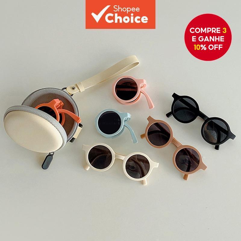  Óculos de Sol para Bebês UV400, Adoráveis Óculos de Sol Infantis para Praia e Diversão ao Ar Livre