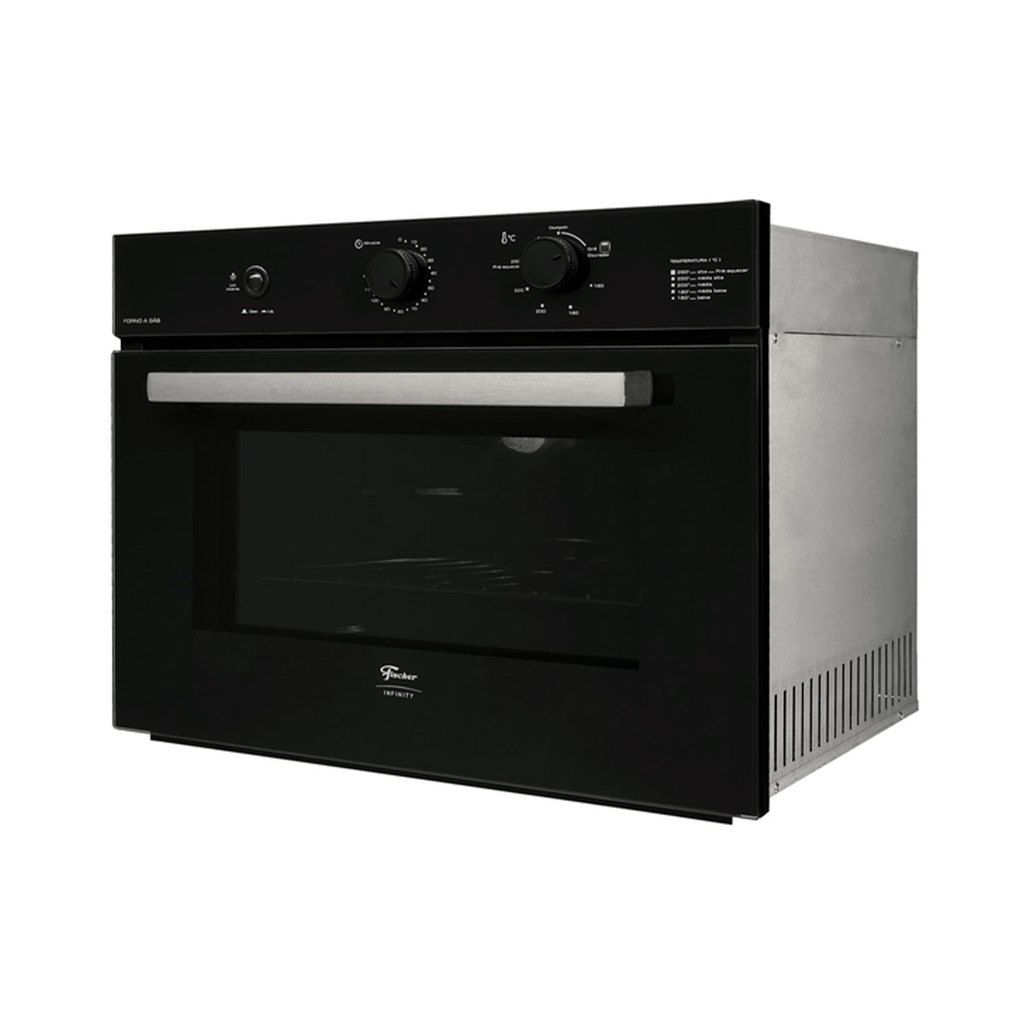 Imagem Forno a Gás de Embutir Fischer Infinity 50 litros com Grill