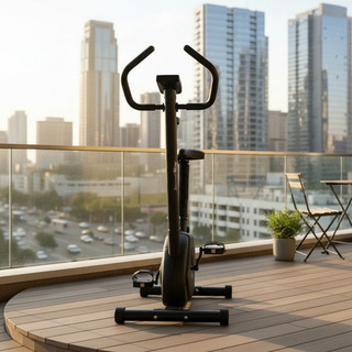Bicicleta Ergométrica Vertical Bicicleta Vertical Ergométrica Para Exercícios Em Casa Com Monitor De Calorias Distância