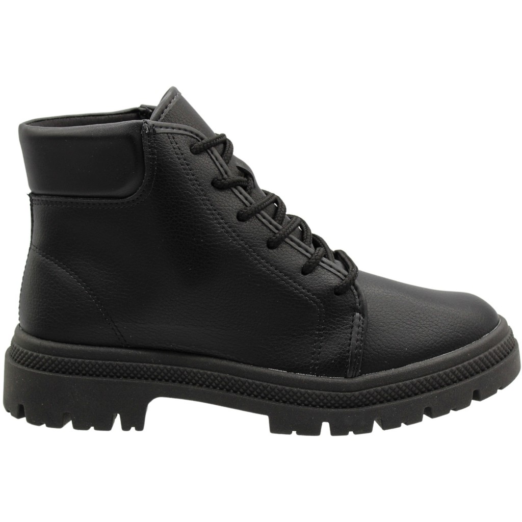 Bota Coturno Moleca Napa Floather Zurique Confortável Feminina