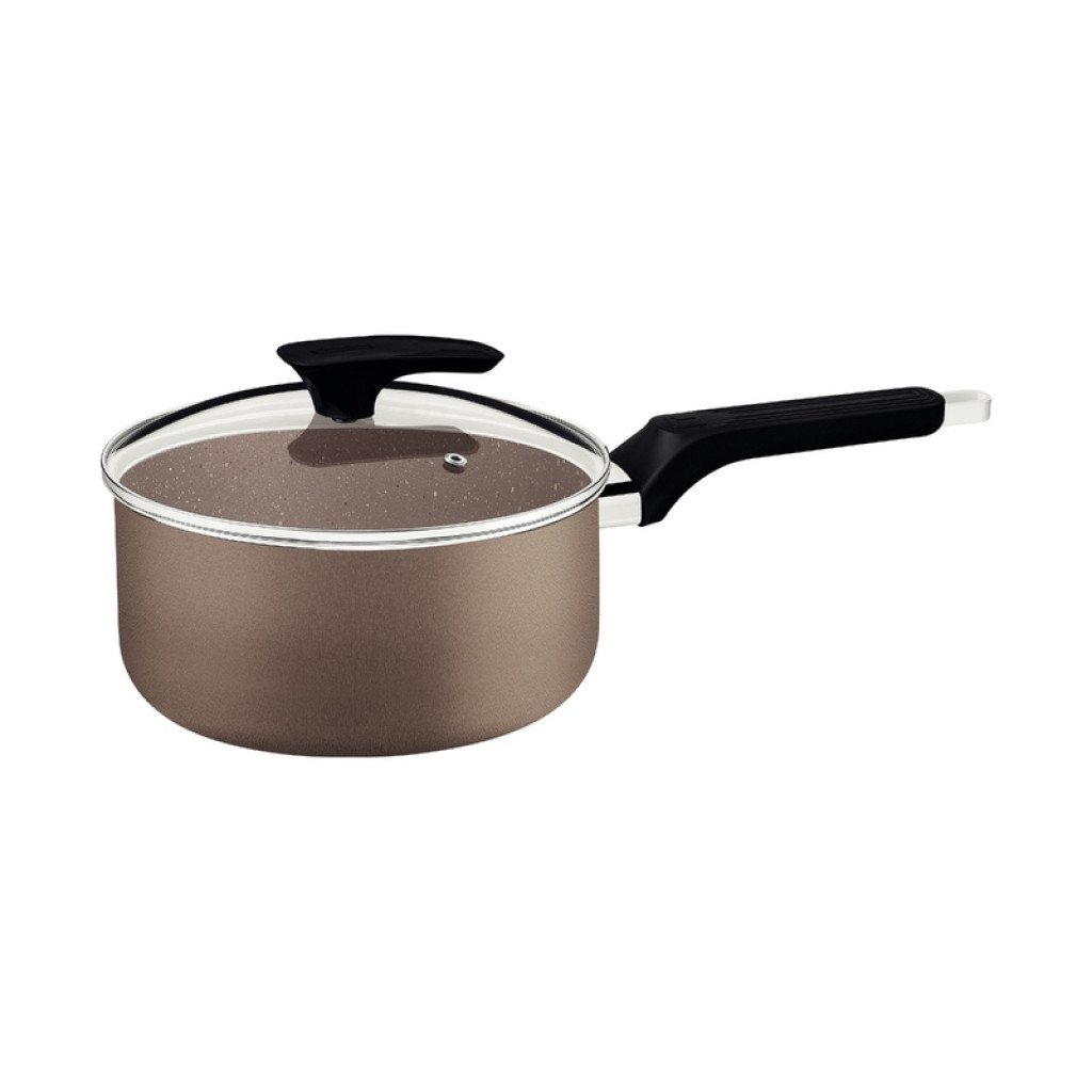 Panela Tramontina Milazzo 18cm 2,1L Amêndoa