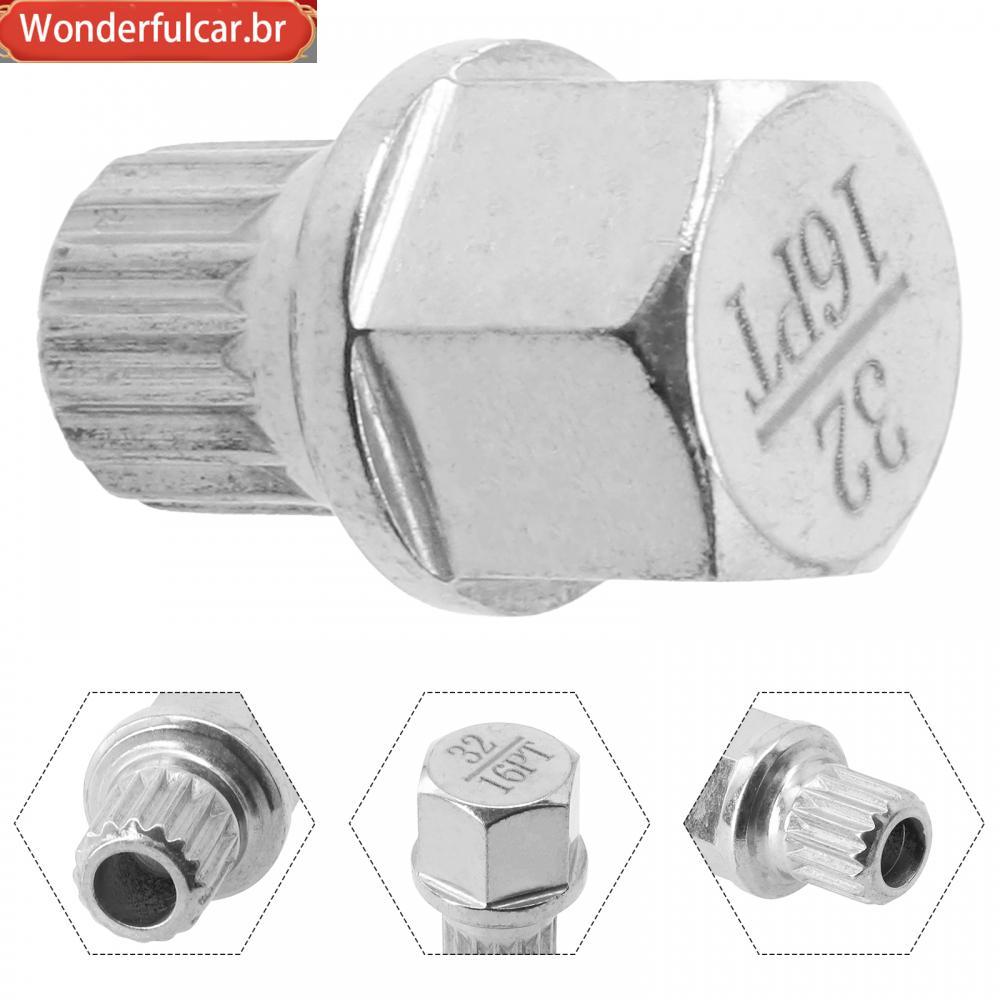 [WDFU-BR]Perfect Car Accessory 3216PT Hollow Wheel Lock Lug Nut Screw Removal Key for BMW