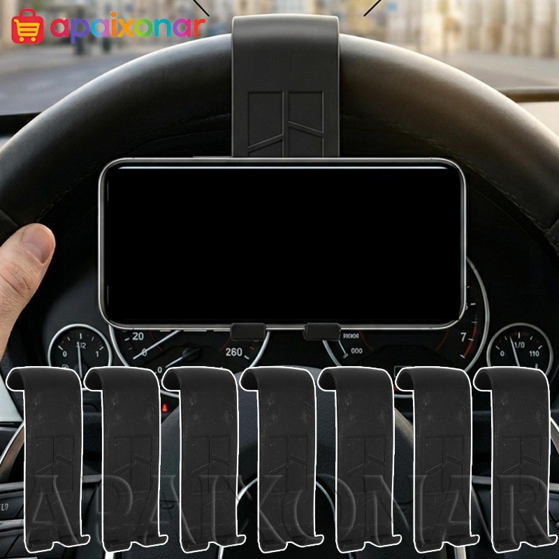 [Happt] Suporte Para Telefone No Volante De Carro 4-1 Unidade-Móvel Smartphone Automotivo-Acessórios Celular Automóvel -
