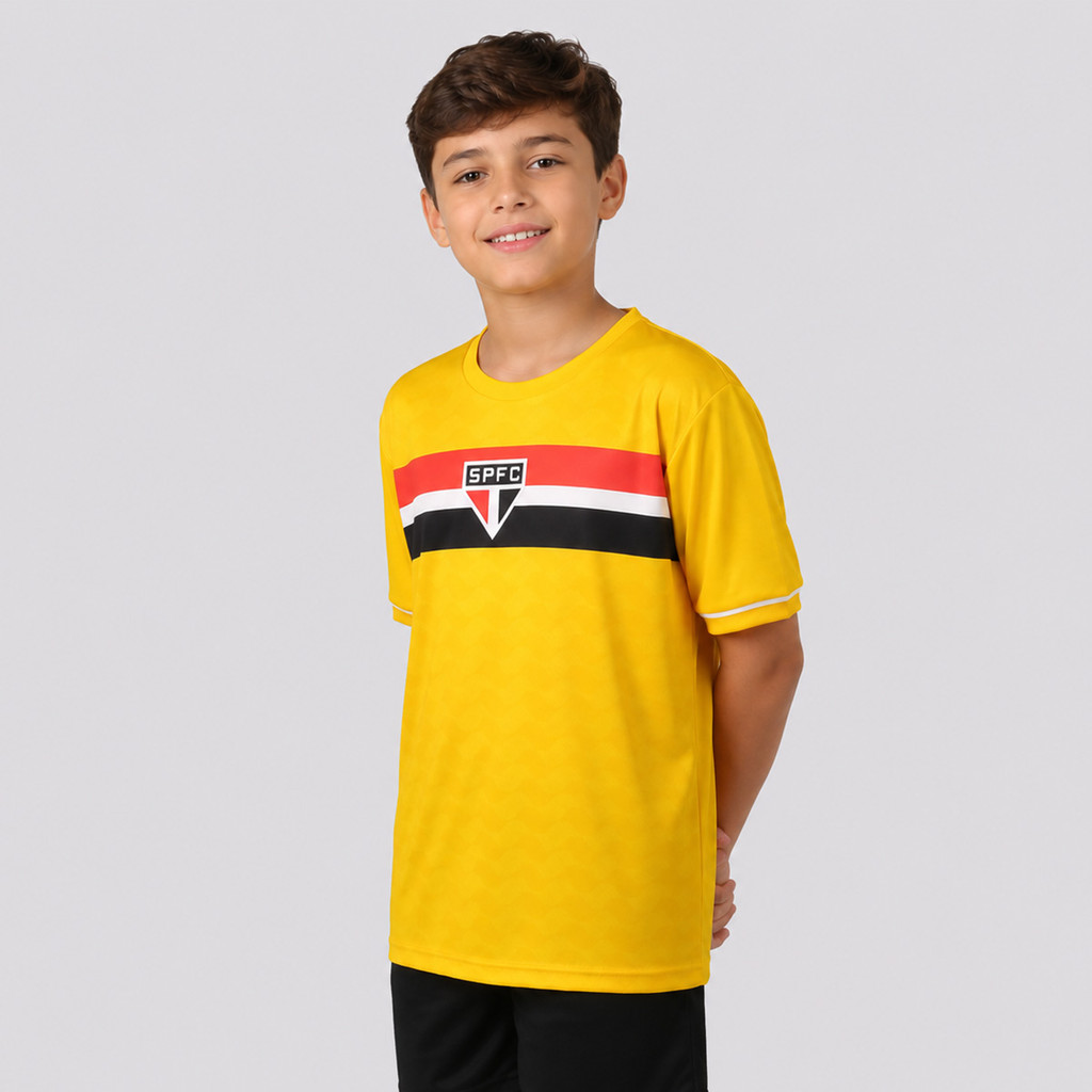 Camisa São Paulo Fábula Infantil Amarela · foto 2