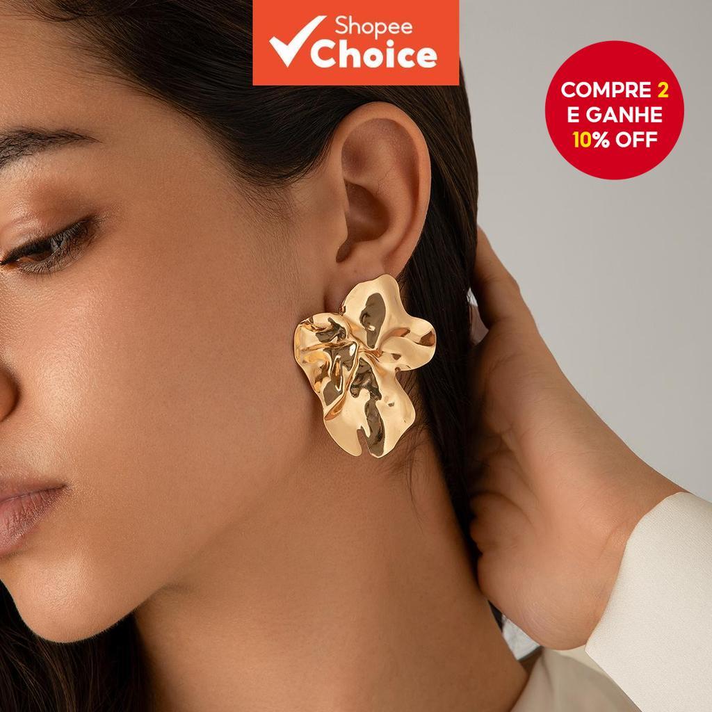 Brincos Grandes da Moda: Onde Comprar | BuscaProdutos