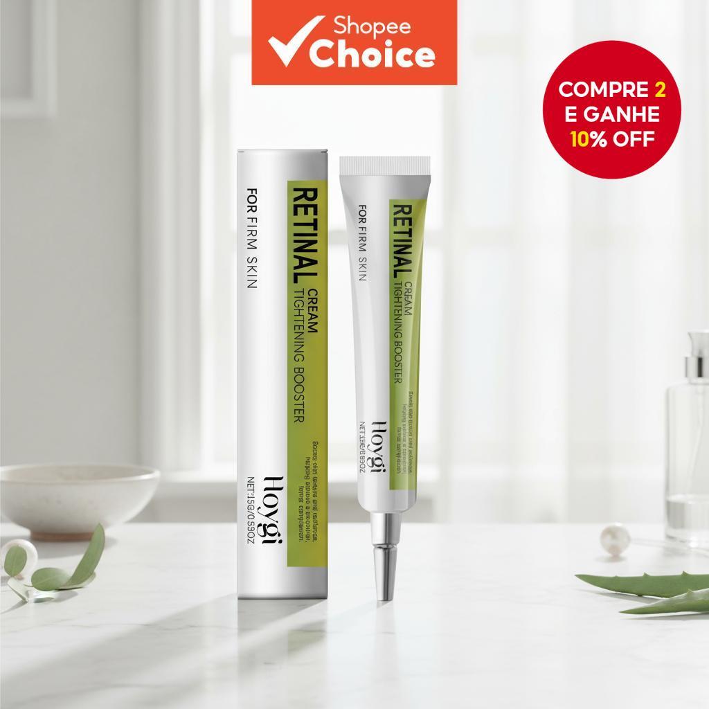  Hoygi Creme Retinal para Firmeza Suavizante Cuidados Suaves Nutre, Firmeza e Hidrata a Área dos Olhos