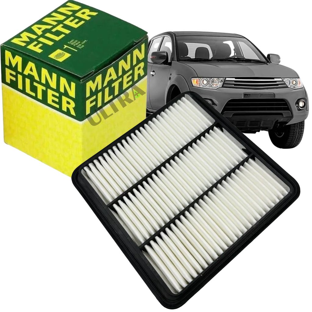 Filtro Ar Mitsubishi L200 Triton / Pajero Dakar 3.2 Diesel - 2008 em diante (Mann-Filter C24011)