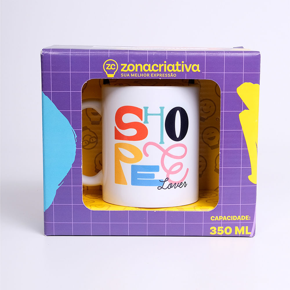 Detalhes do Caneca Pop Shopee Lover